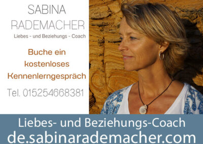 Sabina Rademacher - The love coach